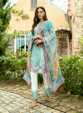 Flânerie Lawn '25 | Helene-3B | 3PC Embroidered Lawn Suit